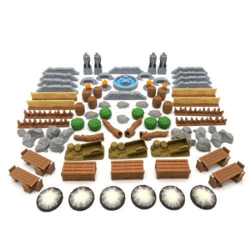 Full Scenery Pack for Journeys in Middle Earth (LOTR) - 77 Bioplastic pieces